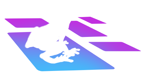 A frog with several digital platforms to choose from